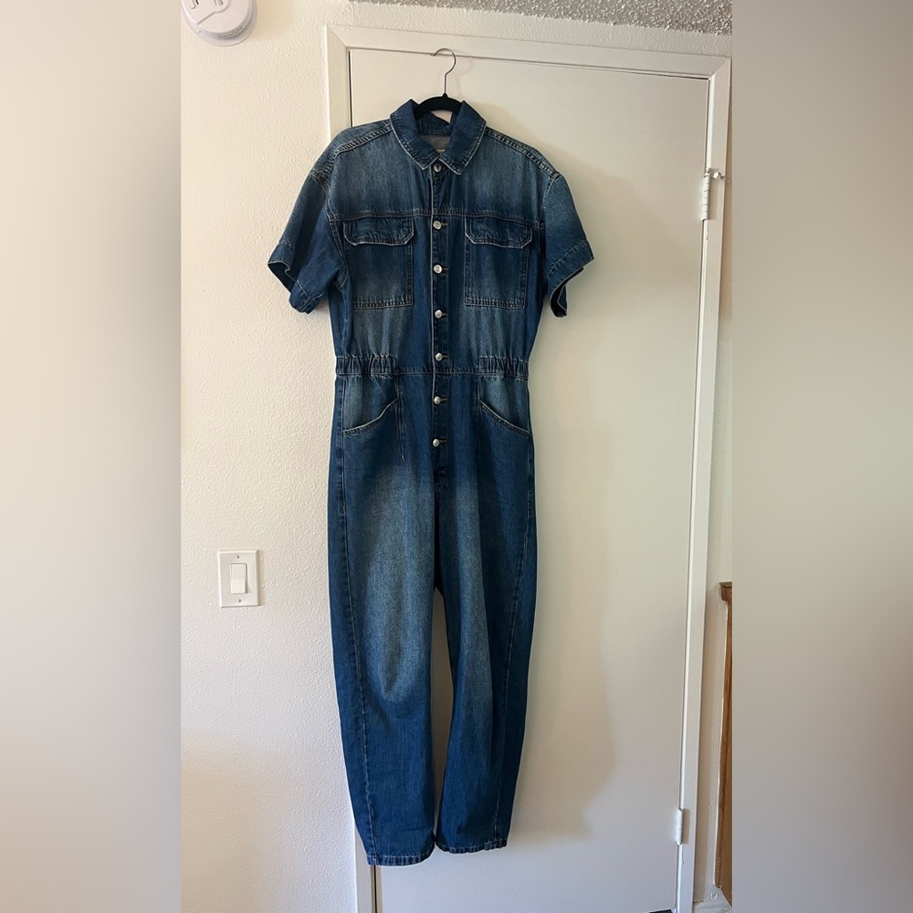 Free People ‘We the Free Marci Denim Jumpsuit’